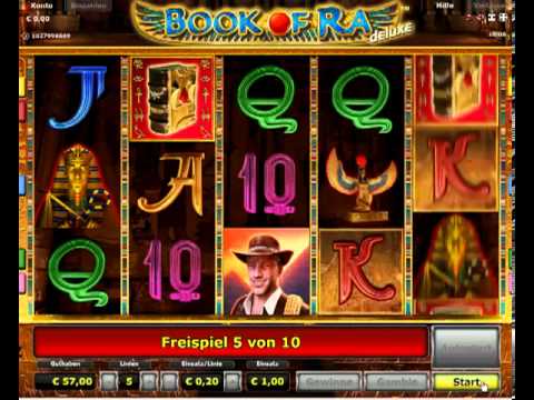 Book of Ra Freispiele auf 1€ Vollbild König