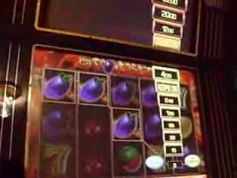 Merkur Hot Frutastic 1€ Fach Risiko auf 140 gedrückt LOCKER EASY