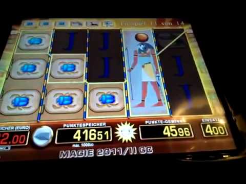 Merkur Magie Eye of Horus Maximaleinsatz 4€ Freispiele