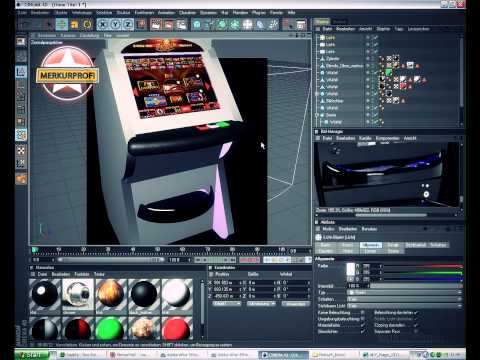Speed Modeling – Merkur „Magie 2026“ Automat