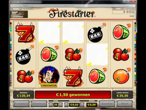StarGames neuer Slot Firestarter Freispiele Echtgeld