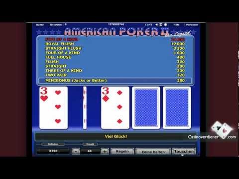 American Poker 2 online spielen – CasinoVerdiener